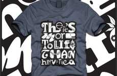 17 Typographic Tees