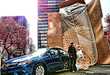 Giant Cereal Box Car Ads