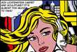 Pop Art Carpeting-Roy Lichtenstein