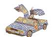 Blooming Botanical Delorean Decals