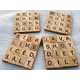 The Scrabble Drink Coasters are a Great Addition to Your Next Party 4