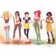Hipster Disney Princesses an Artful Display by Viria 1