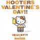 Meowtastic Mash-Ups - The Hello Kitty x Hooters Collaboration Celebrates Valentine's Day in Tokyo  1