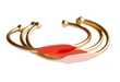Ombre-Accented Bangles