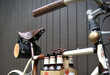 Cowhide Bicycle Booze Straps
