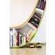 Oval Shelving Chairs - The Bookworm Bookshelf Doubles as a Reading Corner (GALLERY) 3