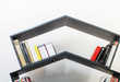 Chevron Shaped Bookshelves