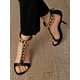 Bedazzle your Feet with Giuseppe Zanotti 'Gold Chain' Sandals 2