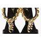 Bedazzle your Feet with Giuseppe Zanotti 'Gold Chain' Sandals 4