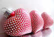Dotted Heart-Shaped Ornaments