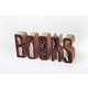 Marvellously Meta Book Holders - The Typographic Bookshelf is a Clever Way to Keep Things in Place (GALLERY) 1