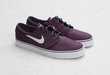 Old-School Aubergine Sneakers
