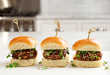 Booze Soaked Veggie Burgers