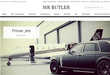 Mr Butler launches millionaire website
