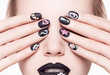 Chalked Blackboard Manicures