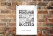 Hand-Printed Inspirational Posters
