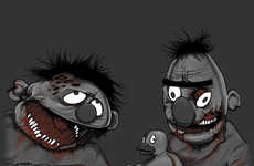 60 Depictions of Dark Cartoon Characters