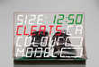 Clear Clock Shoe Boxes