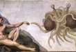 Flying Spaghetti Monster Ridicules Religions 