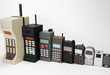Shrinking Cell Phone Art