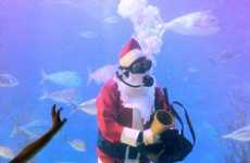 Scuba Diving Santas
