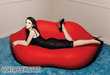 Lip Couch Lounging