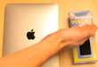 Velcroed Ipads