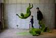 Living Grass Figurines